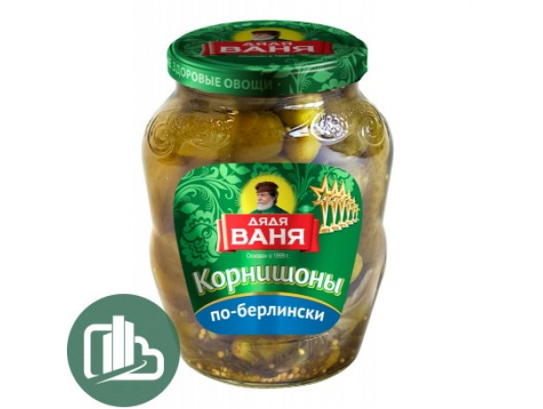 Дядя Ваня Огурцы по Берлински 350г 1/12