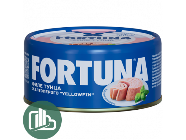 Тунец Фортуна 140г 1/24 Филе