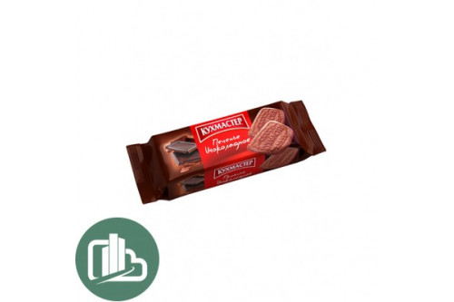 Печенье Кухмастер Шоколадное 170гр 1/24 Печенье Кухмастер Шоколадное 170гр 1/24
