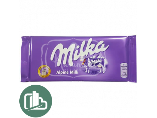 Милка alpine milk 85гр 1/25