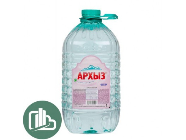 Архыз 5л минеральная 1/2 (60)