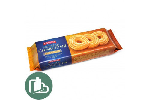 Печенье Кухмастер Золотая симфония 230гр 1/15