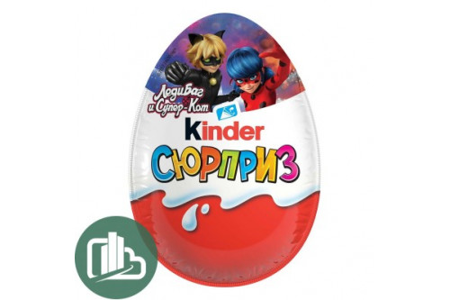 Киндер-сюрприз Леди Баг  20гр 1/36(шк:25)