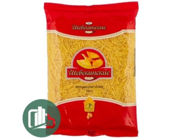 Макароны Шебекинские Вермишель 450гр 1/20 N 111
