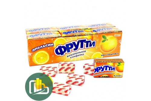 Жев/кон Фрутти 36г 1/18 (24) Апельсин