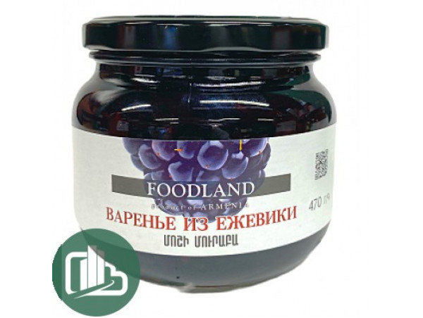FOODLAND Варенье Ежевика 470гр 1/6