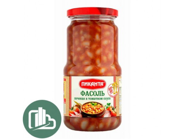 Пиканта Фасоль печеная в т/с 530гр 1/6
