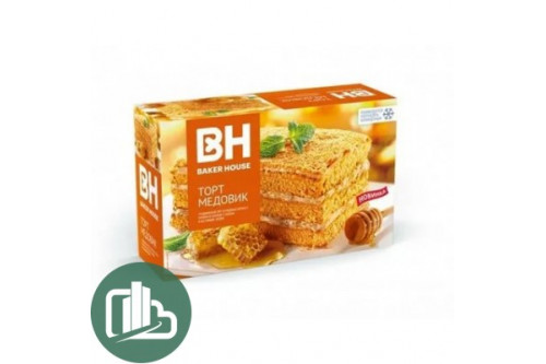 Торт.Медовик BH 350гр 1/8