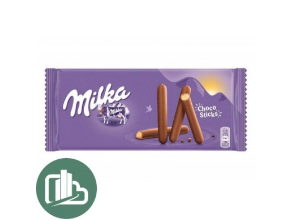 Милка шок. палочки  Чоко-Стикс 112гр 1/20