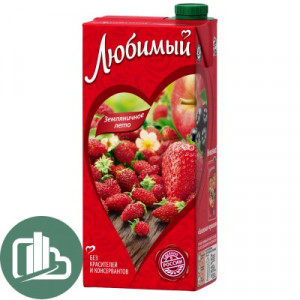 Любимый сад 0,95л Земляника+клуб+ябл+рябина  1/12
