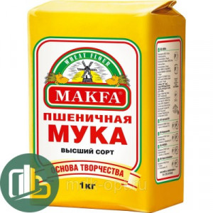 Мука  Макфа 1кг 1/10