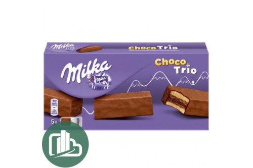 Милка Бисквит Чоко Трио 150гр 1/12