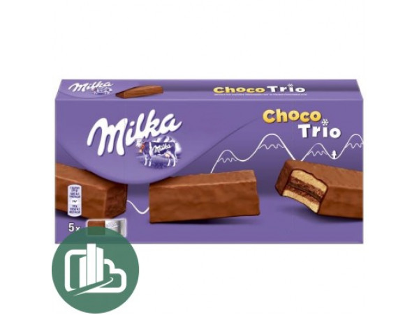 Милка Бисквит Чоко Трио 150гр 1/12