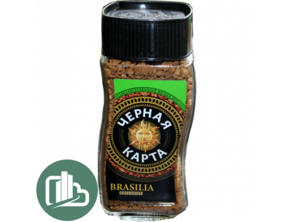 Черная Карта Brasilia 95гр 1/12 Черная Карта Brasilia 95гр 1/12
