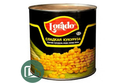 Кукуруза LORADO ж/б 425гр 1/12 Кукуруза LORADO ж/б 425гр 1/12