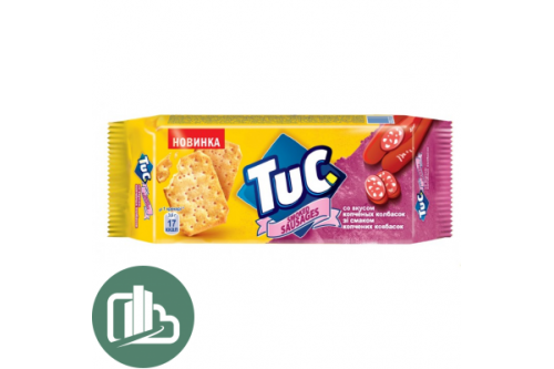 Крекер Тук 100гр Копчен. колбаски 1/24 Крекер Тук 100гр Копчен. колбаски 1/24