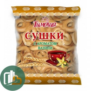 Тимоша Сушки с ароматом ванили 200гр 1/25 Тимоша Сушки с ароматом ванили 200гр 1/25