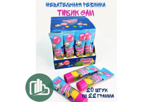 Жев/рез Тюбик Гум 22г 1/20 (12)