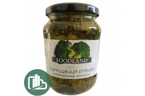FOODLAND маринованные Брокколи 680г 1/6