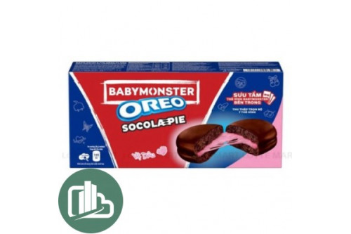 Орео BabyMonster чоко-пай Клубника 168г 1/12