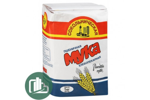 Мука  Сокольники  1кг 1/10