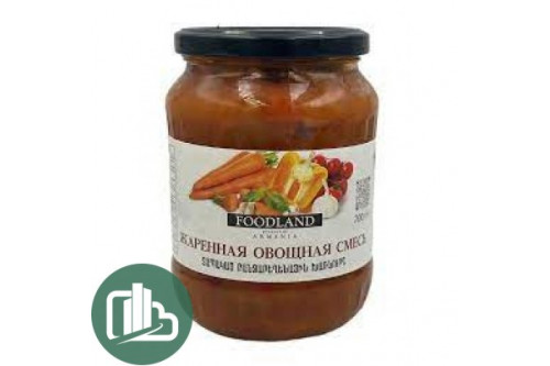 FOODLAND жаренная овощная смесь 700г 1/6
