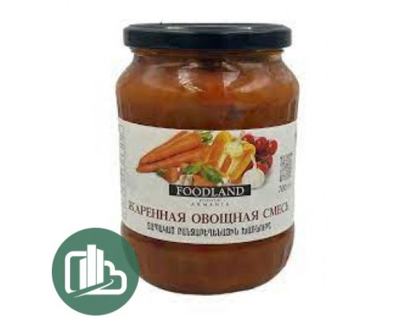 FOODLAND жаренная овощная смесь 700г 1/6