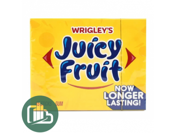 Вриглейс Juicy fruit Фруктовый сок 37,5гр 1/10 Вриглейс Juicy fruit Фруктовый сок 37,5гр 1/10