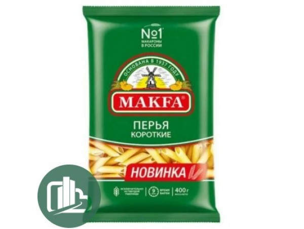 Макфа Перья короткие  400гр 1/20