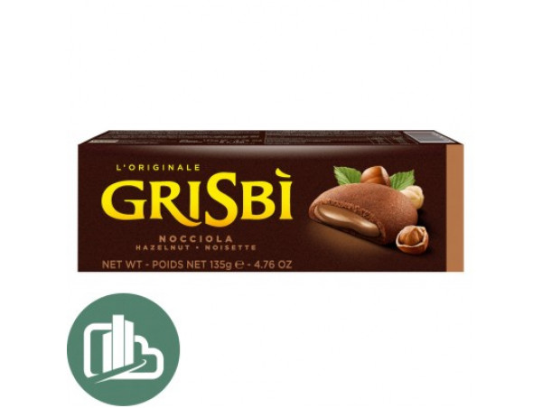 Grisbi Hazelnut cream грисби фундук крем 135гр 1/14
