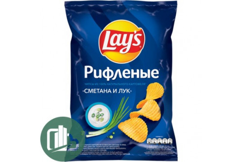 Лейс 140гр Сметана Лук 1/19