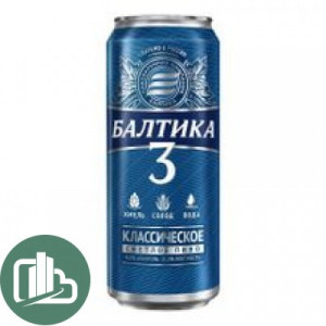 Балтика пиво №3 0,45 ж/б 1/24 Балтика пиво №3 0,45 ж/б 1/24