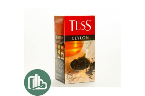 Чай ТЕСС Цейлон черный Ceylon 25пак 1/10