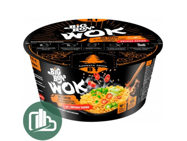 Биг-Бон WOK горенг по-индонез. в соусе чили  85г 1/24 по китайский
