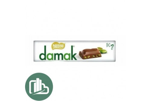 Нестле Damak 30г 1/12 мол/шок с фисташками Нестле Damak 30г 1/12 мол/шок с фисташками