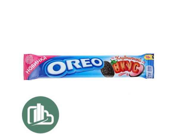 Печенье OREO с какао и клубникой 228гр 1/12