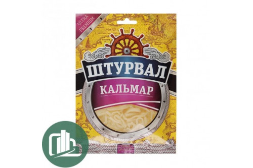 Кальмар солено-сушеный 36г 1/5 Штурвал