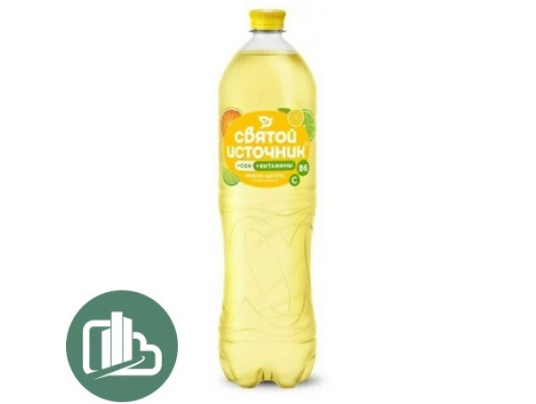 Святой Источник 1,5л 1/6 Лимон-цитрус
