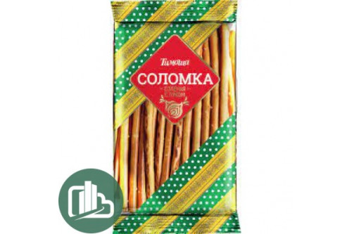 Тимоша Соломка соленая с луком 100г 1/18