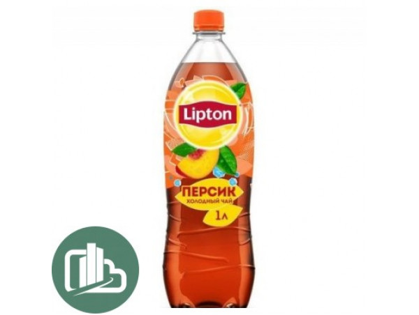 Бут. Липтон 1л персик 1/12
