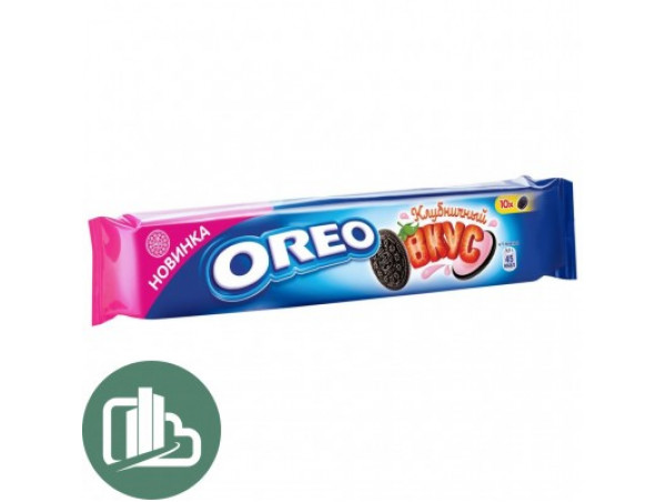 Печенье  OREO 95гр с какао и клубникой 1/28