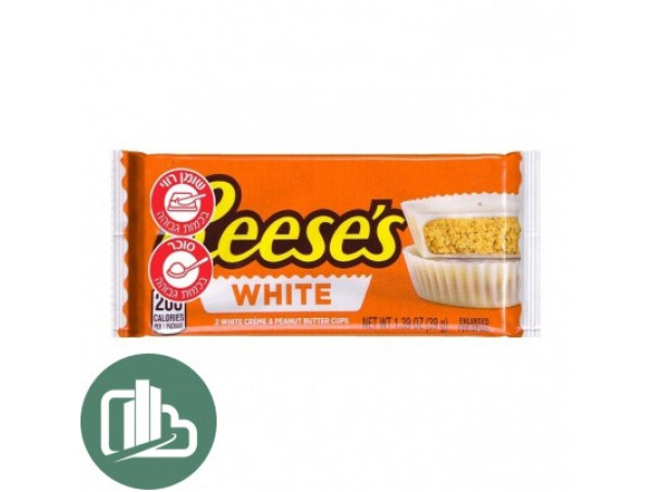 Reeses White Peanut Butter Cups 39,5гр 1/24