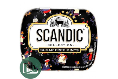 Scandic конфеты скандик Клубничный микс 14гр 1/18 Scandic конфеты скандик Клубничный микс 14гр 1/18