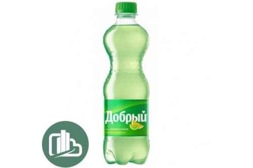 Напиток "Добрый" 0,5л 1/24 Лимон и Лайм