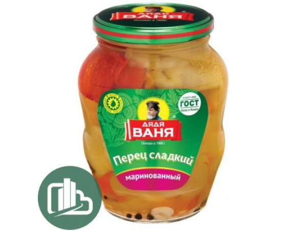 Дядя Ваня Перец маринованный сладкий (крупно резанный) 680гр 1/8