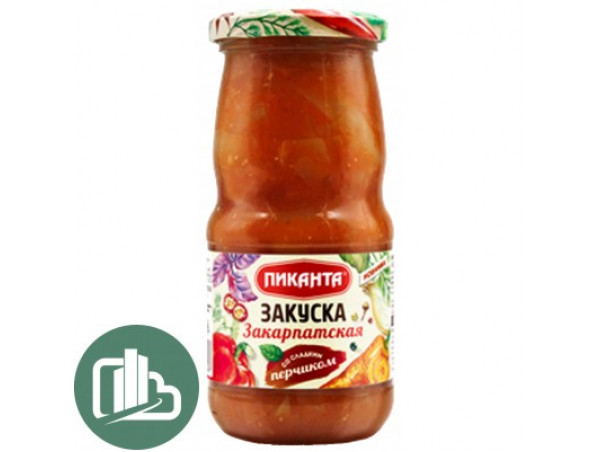 Пиканта Закуска  ЗАКАРПАТСКАЯ 480гр 1/6