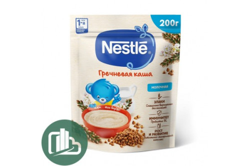 Нестле 200г 1/9 Каша мол Гречневая