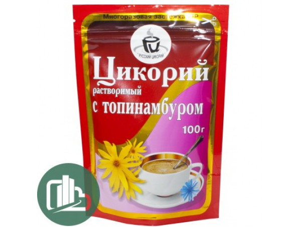 Цикорий раств 100 гр порош ЗИП красный "Русский" 1/12 Цикорий раств 100 гр порош ЗИП красный "Русский" 1/12