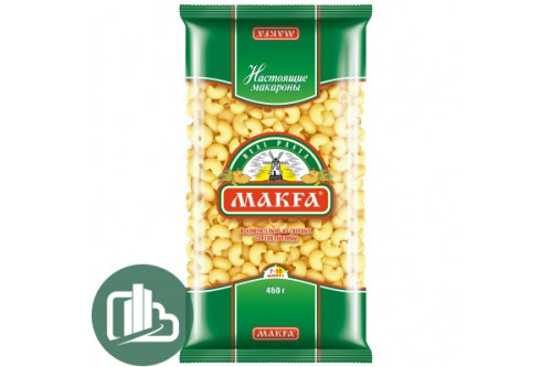 Макфа Улитки 400гр-450гр 1/20