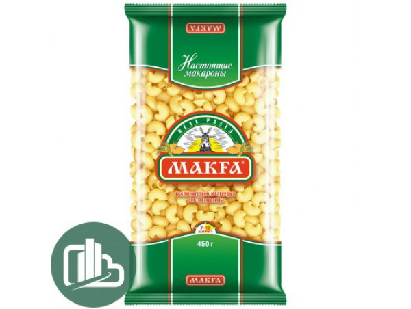 Макфа Улитки 400гр-450гр 1/20